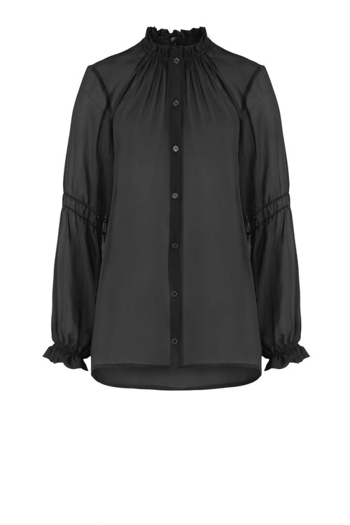 encircle shirt / black