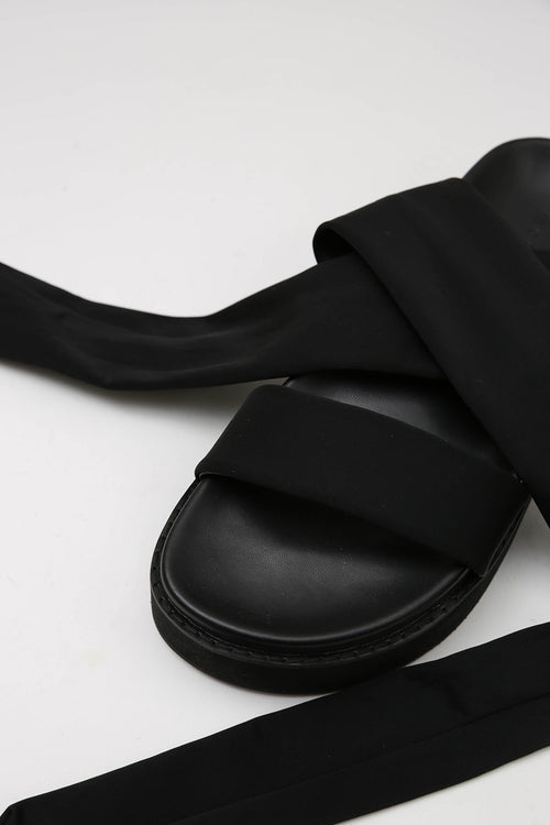 eternity sandal / black