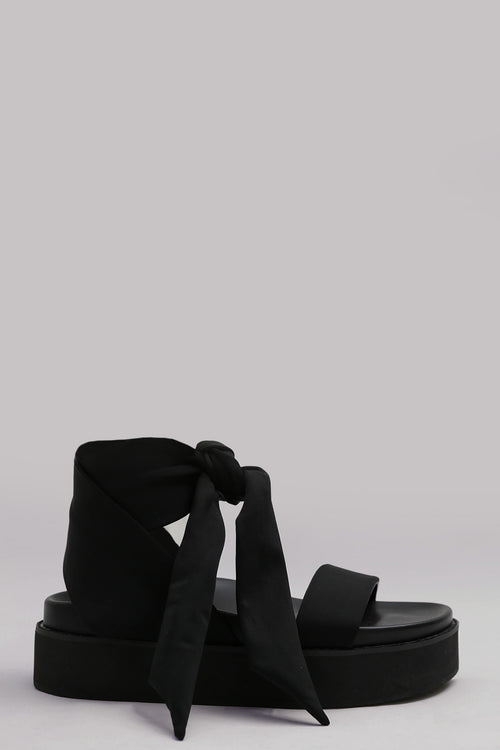 eternity sandal / black