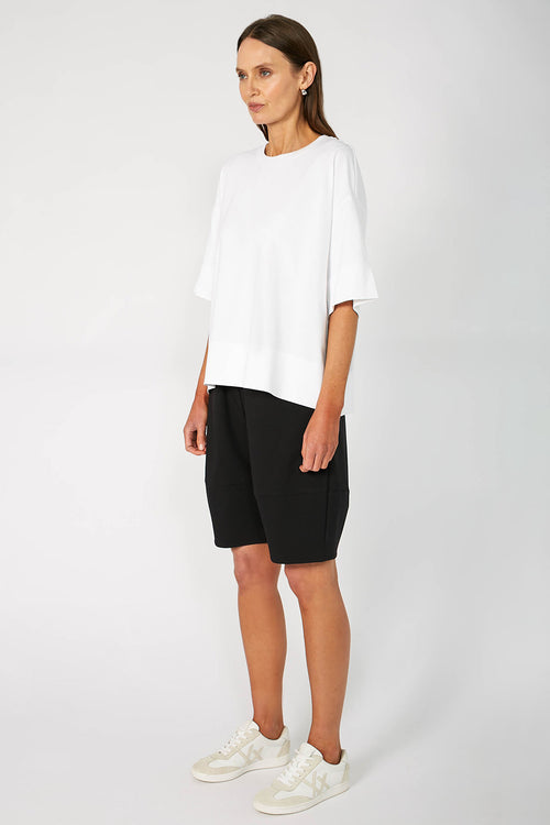 boxed tee / white