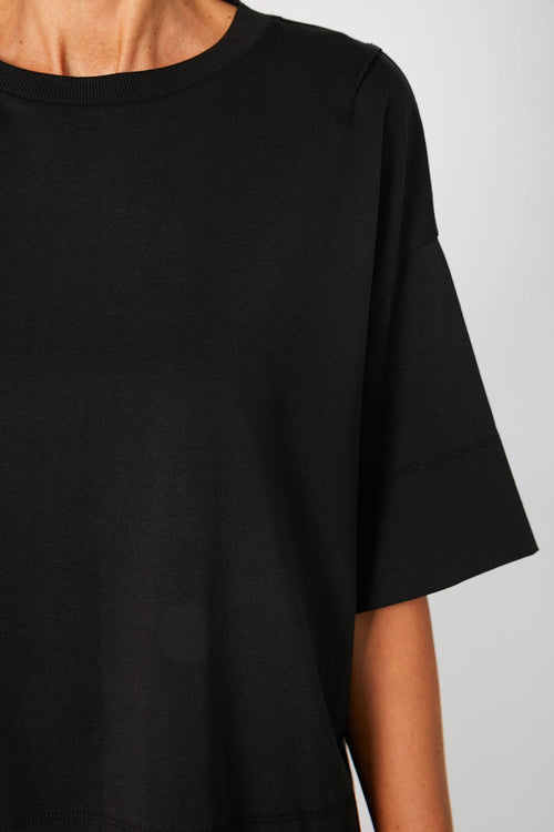 boxed tee / black