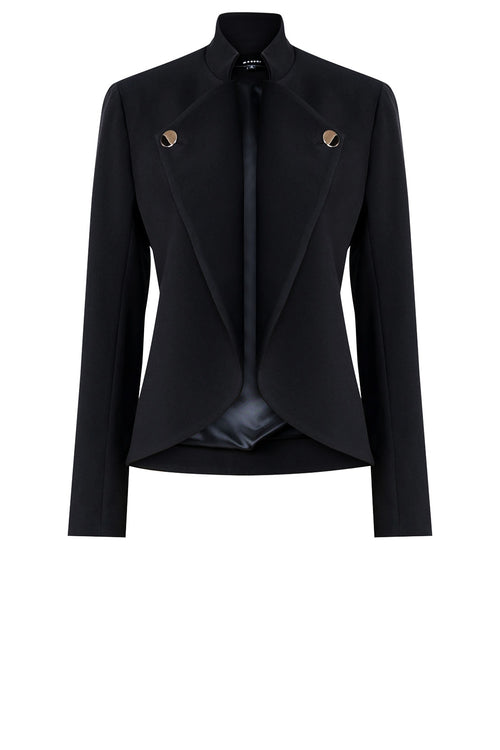 militant jacket / jet black