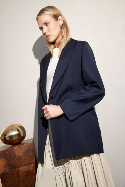 regard blazer / navy blue