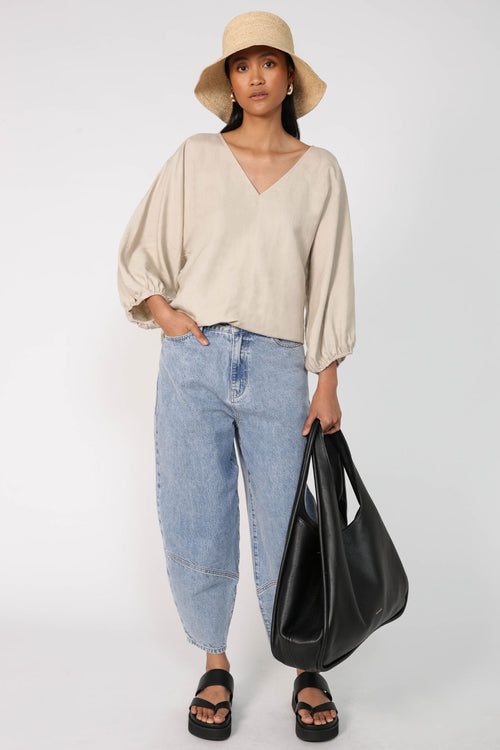 generation tee / sand beige