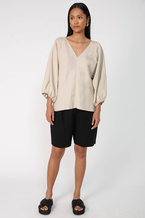 generation tee / sand beige