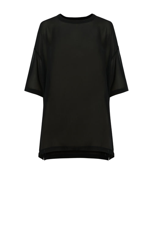 biding tee / black