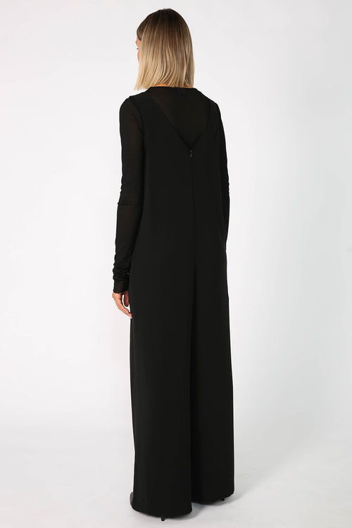 awarded jumpsuit / black