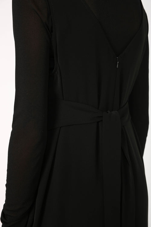 awarded jumpsuit / black