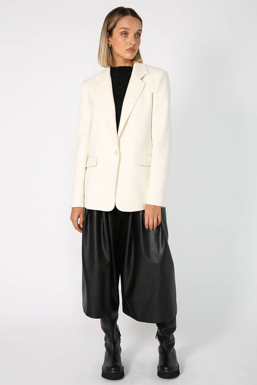 everyday blazer / cream