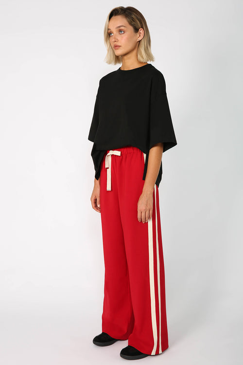cinder pant / rouge red