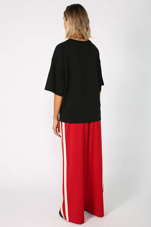 cinder pant / rouge red