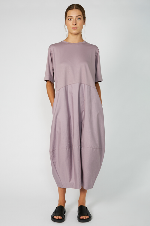 headspin dress / lavender grey