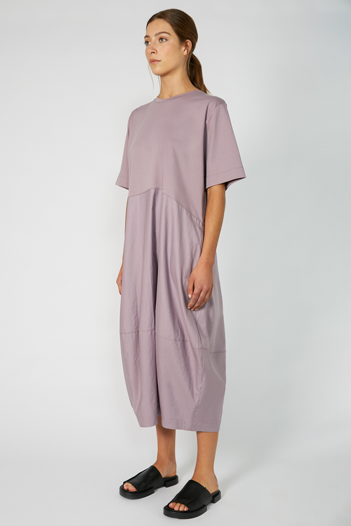 headspin dress / lavender grey