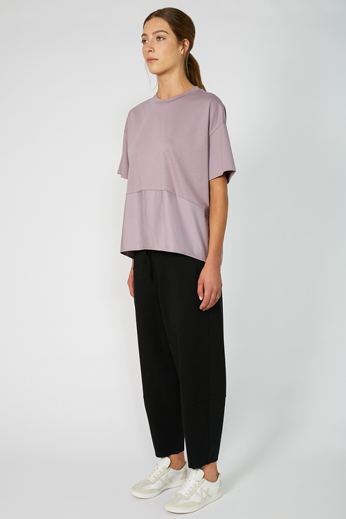 headstart tee / lavender grey