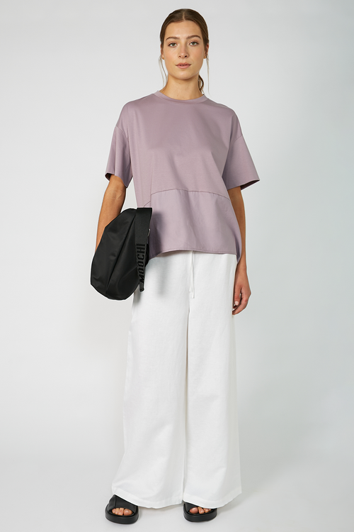 headstart tee / lavender grey
