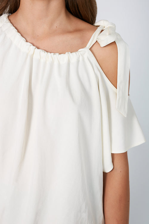 idyllic short sleeve top / ivory