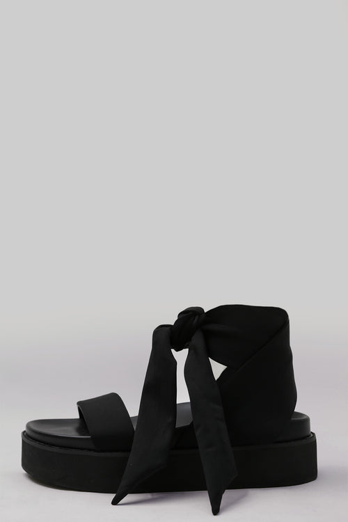 eternity sandal / black