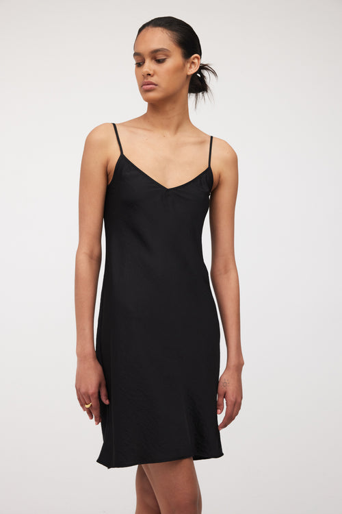 slide slip / black