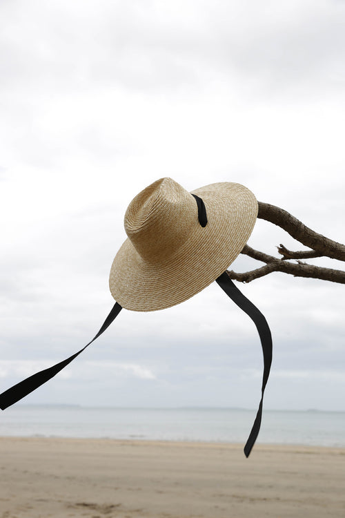 stead hat / natural|black