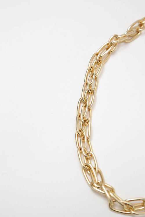 undivided necklace / gold