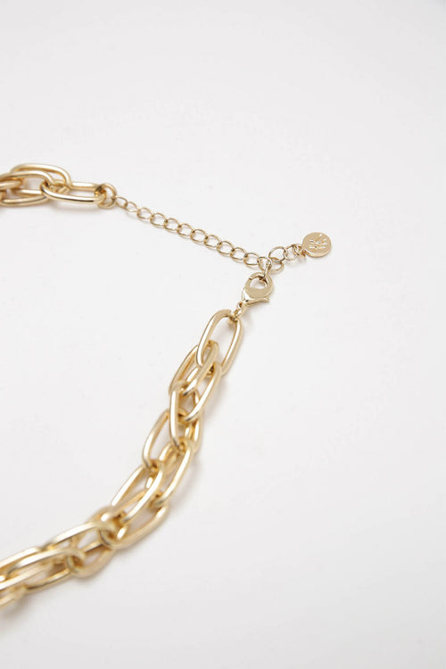 undivided necklace / gold
