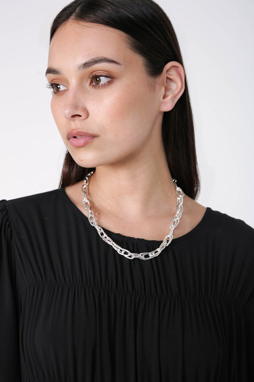 undivided necklace / silver
