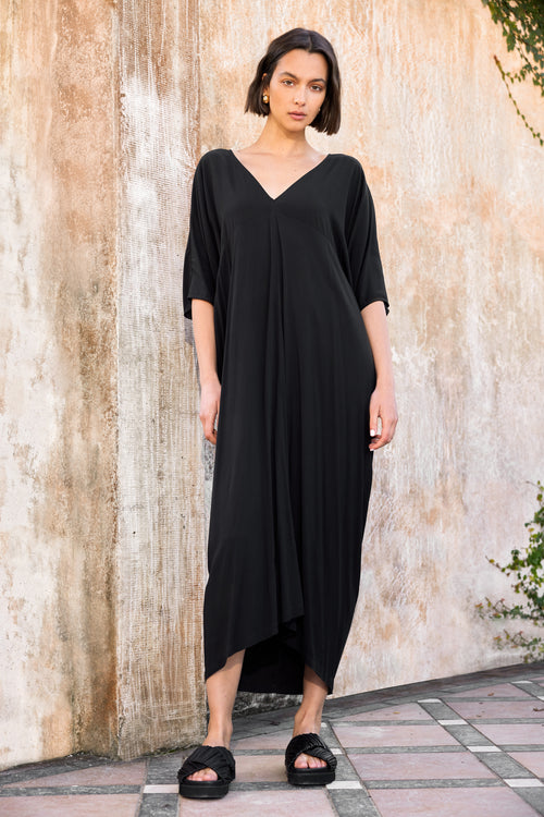 redeem midi dress / black