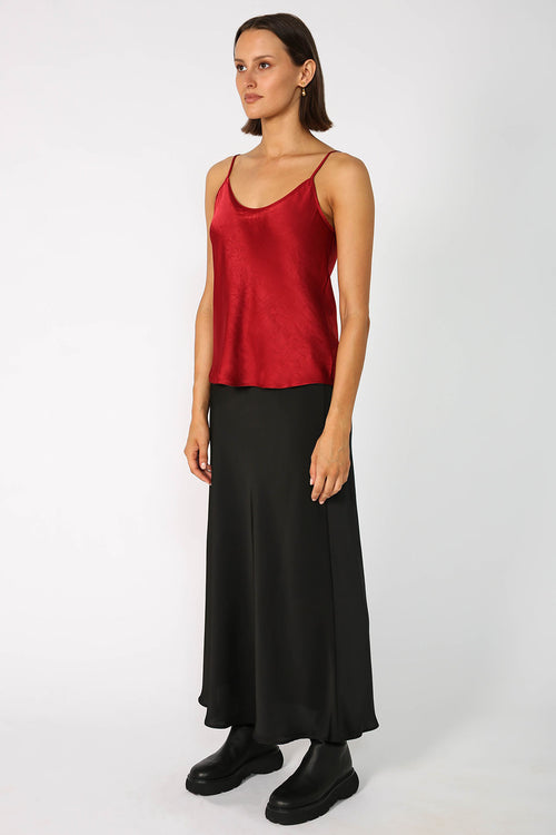 edit cami / cranberry