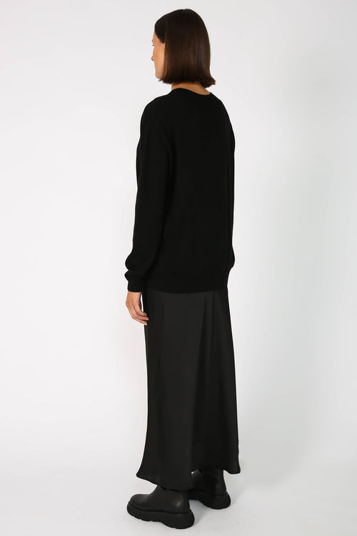 tune sweater / black