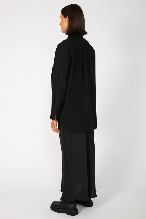 frame bias skirt / black