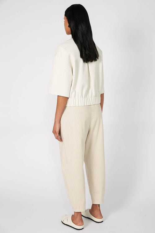 allay jacket / ecru marle