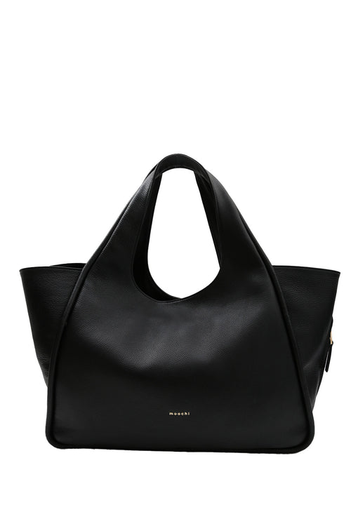 deduce tote bag / black|gold