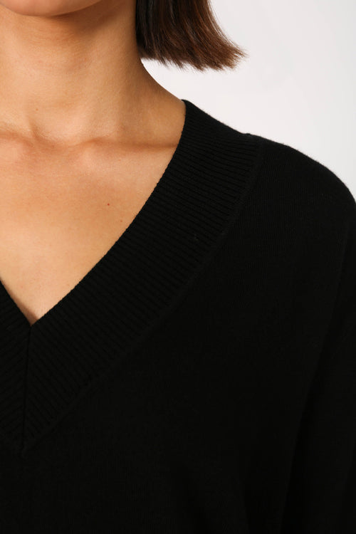 tune sweater / black
