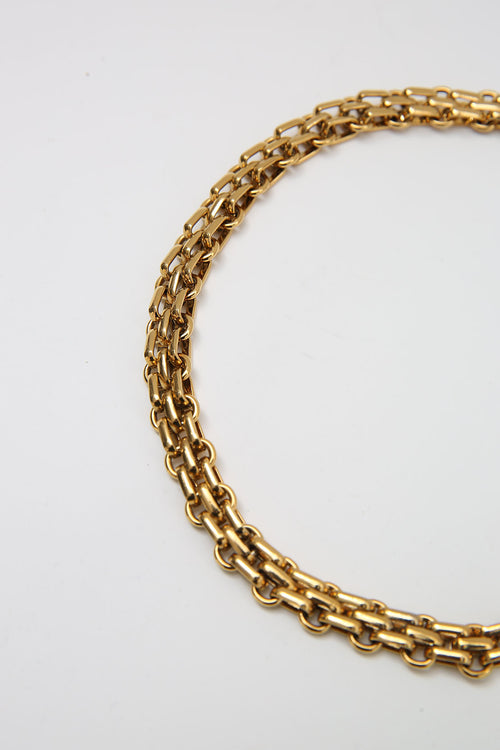 entwine necklace / gold