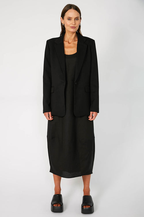everyday blazer / black