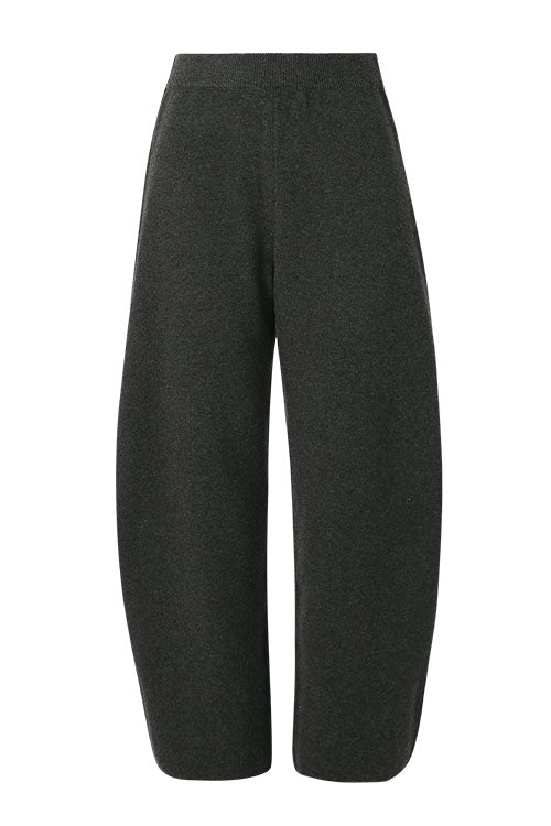 funnel pant / charcoal marle