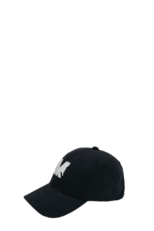 initial cap / black|ecru