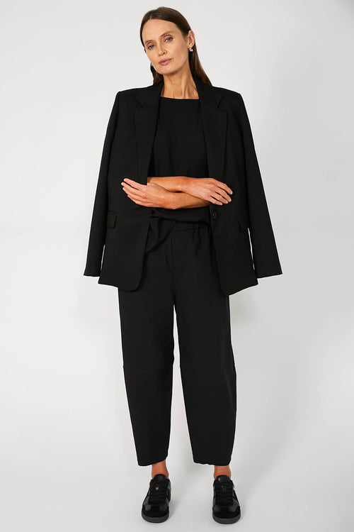 ahead pant / black