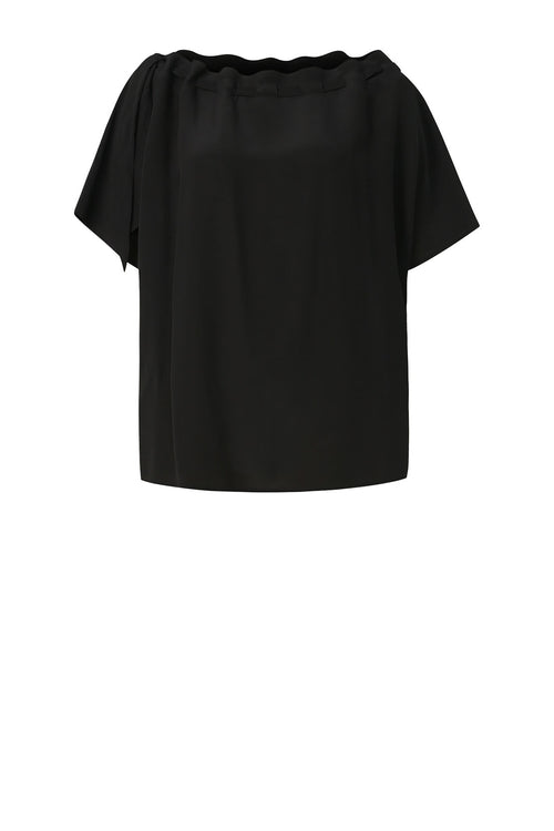 avid short sleeve top / black