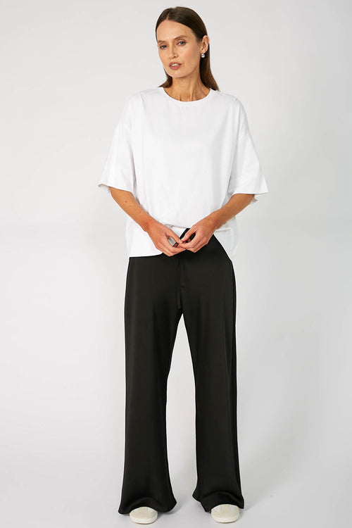 frame bias pant / black