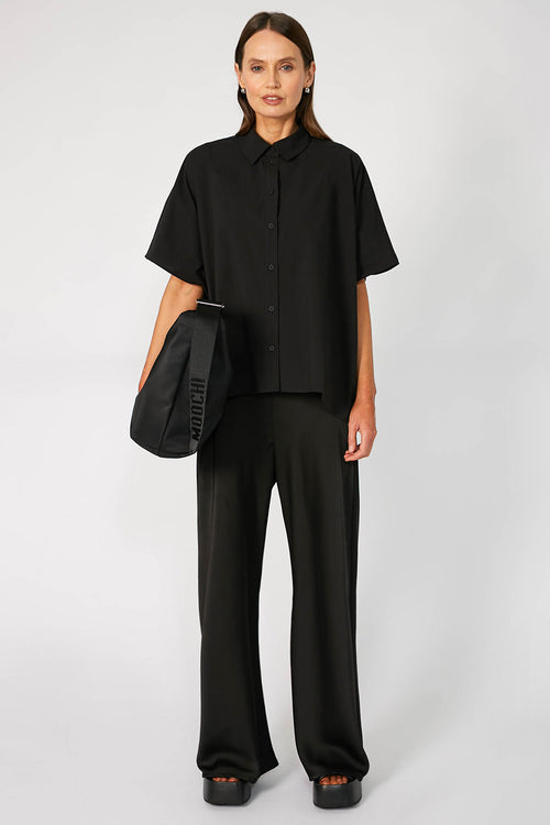 frame bias pant / black