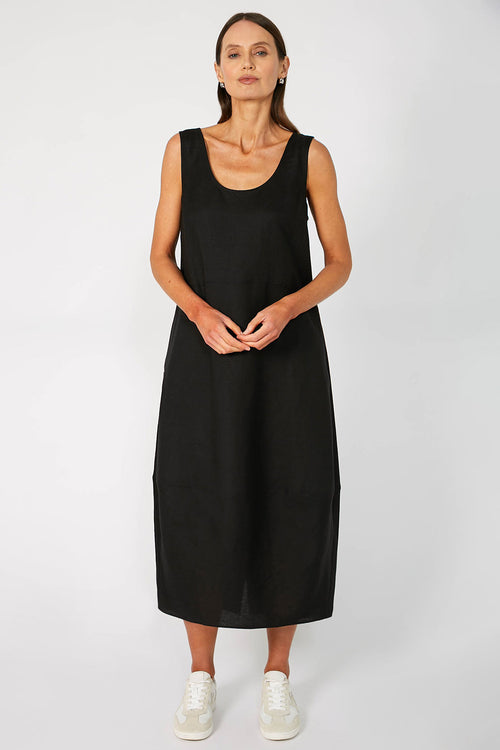 ahead dress / black