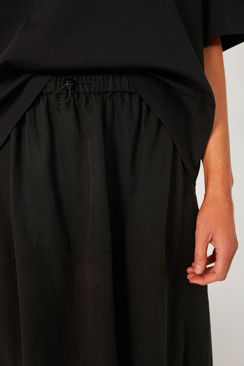 ash skirt / black