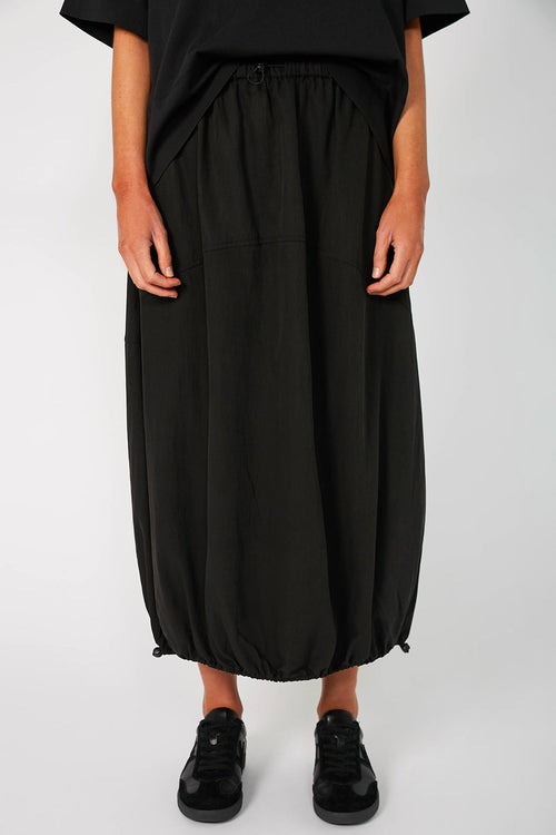 ash skirt / black