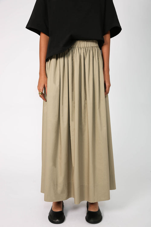 cohesive skirt / sage taupe