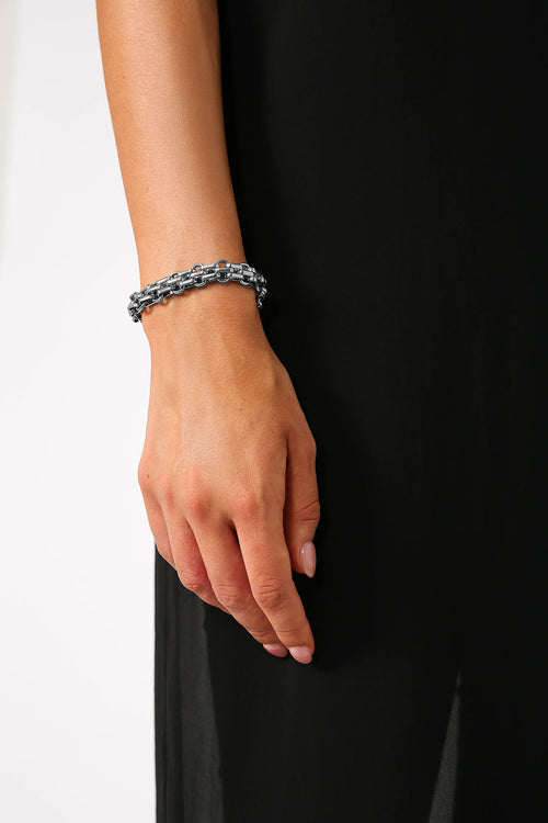 entwine bracelet / silver