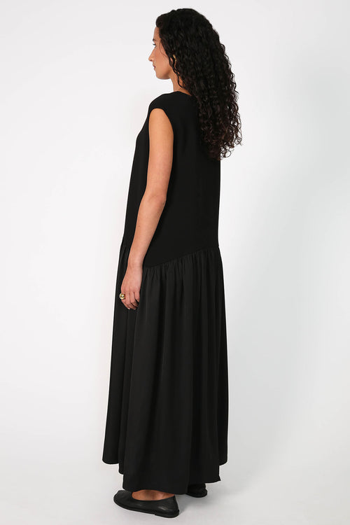 fleeting dress / black