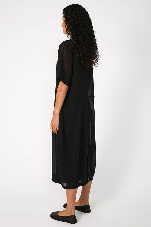 headspin dress / black