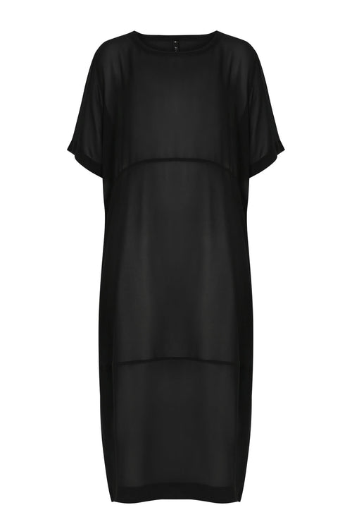 headspin dress / black