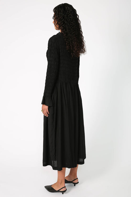 incept midi dress / black